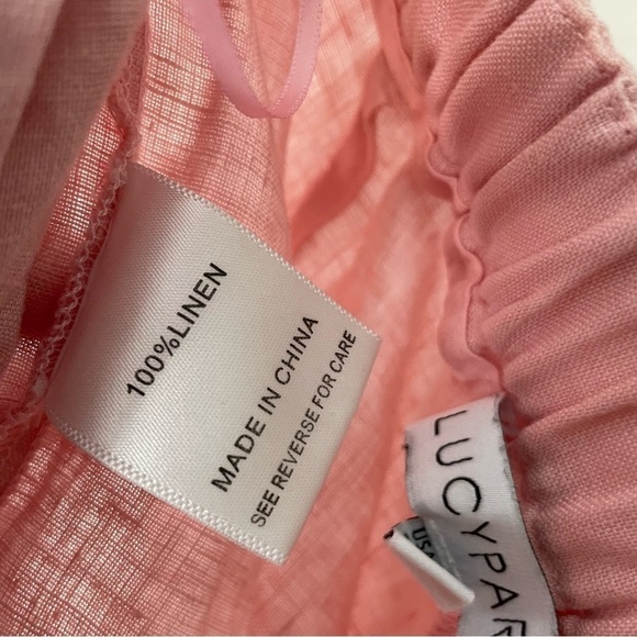 100% Linen High Rise Wide Leg Trousers - Picture 5 of 6